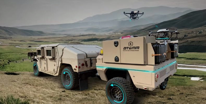 ΕΛΒΟ-ΔΕΘ: Παρουσιάζει το υβριδικό σύστημα ATeMM για στρατιωτικά οχήματα